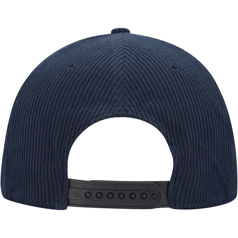 Men's '47 Navy Virginia Cavaliers Gridiron Double Header Hitch Adjustable Hat