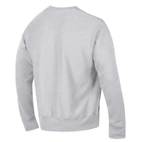 Men's Champion Gray Virginia Cavaliers Arch Over Logo Reverse Weave Pullover Sweatshirt