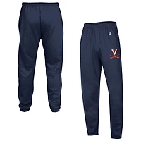 Men's Champion  Navy Virginia Cavaliers Powerblend Banded Fleece Sweatpants