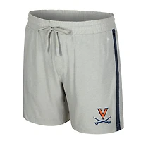 Short Mac gris Colosseum des Virginia Cavaliers pour homme