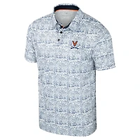 V110722 Va Limited Team Color NCAA HOMMES C'EST L'HEURE ! POLO IMPRIMÉ ALLOVER POLMEN #65