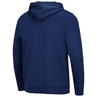 Men's Colosseum Navy Virginia Cavaliers Lantern Pullover Hoodie