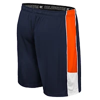 Men's Colosseum Navy Virginia Cavaliers Quantum Shorts