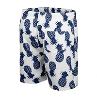 Men's Colosseum White Virginia Cavaliers Pineapples Swim Shorts