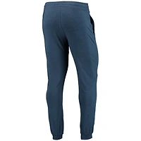 Ensemble pyjama à capuche et jogging manches longues pour homme Concepts Sport bleu marine/anthracite chiné Virginia Cavaliers Meter