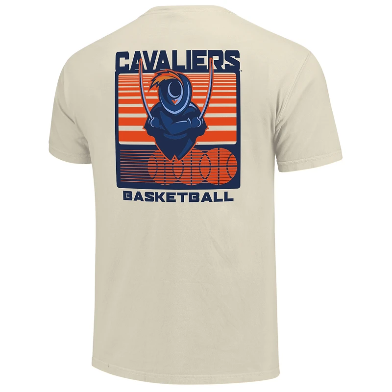 Couleurs confortables crème pour hommes Virginia Cavaliers Basketball Staredown