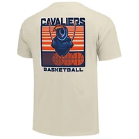 Couleurs confortables crème pour hommes Virginia Cavaliers Basketball Staredown
