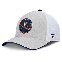 Casquette Trigger Flex gris chiné pour homme des Virginia Cavaliers