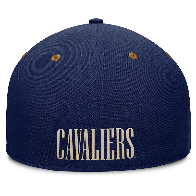 Men's Fanatics Navy/Brown Virginia Cavaliers NoBo Fitted Hat