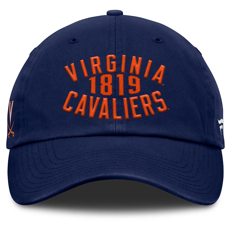 Men's Fanatics Navy Virginia Cavaliers Archer Adjustable Hat