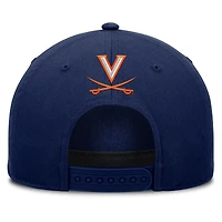 Casquette ajustable en corde pour balle fausse des Virginia Cavaliers de la marine Fanatics pour homme