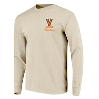 T-shirt à manches longues pour homme, motif mascotte des Virginia Cavaliers, couleurs confort