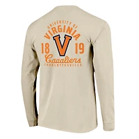 T-shirt à manches longues pour homme, motif mascotte des Virginia Cavaliers, couleurs confort