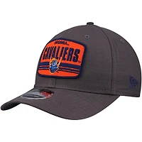 Men's New Era Charcoal Virginia Cavaliers Team Elevated 9SEVENTY Stretch-Snap Adjustable Hat