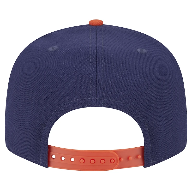 Casquette Snapback bicolore 9FIFTY bleu marine Virginia Cavaliers de New Era pour homme