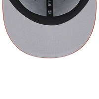 Men's New Era Navy/Orange Virginia Cavaliers Two-Tone 9FIFTY Snapback Hat