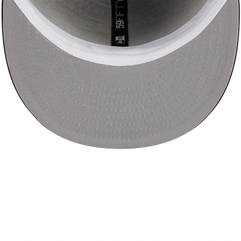 Casquette ajustée 59FIFTY bleu marine des Virginia Cavaliers de New Era pour homme