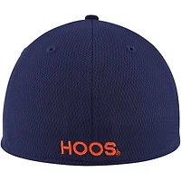 Casquette flex 39THIRTY Active Slash Sides New Era pour hommes, bleu marine, Virginia Cavaliers
