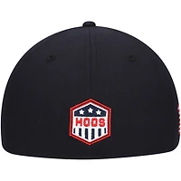 Men's New Era Navy Virginia Cavaliers Red, White & Hoo 59FIFTY Fitted Hat