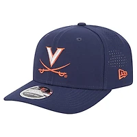 Casquette ajustable New Era bleu marine Virginia Cavaliers Team 9SEVENTY pour homme