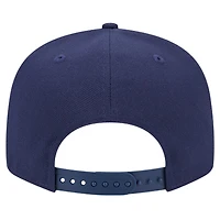 Men's New Era Navy Virginia Cavaliers Team Script 9FIFTY Snapback Hat
