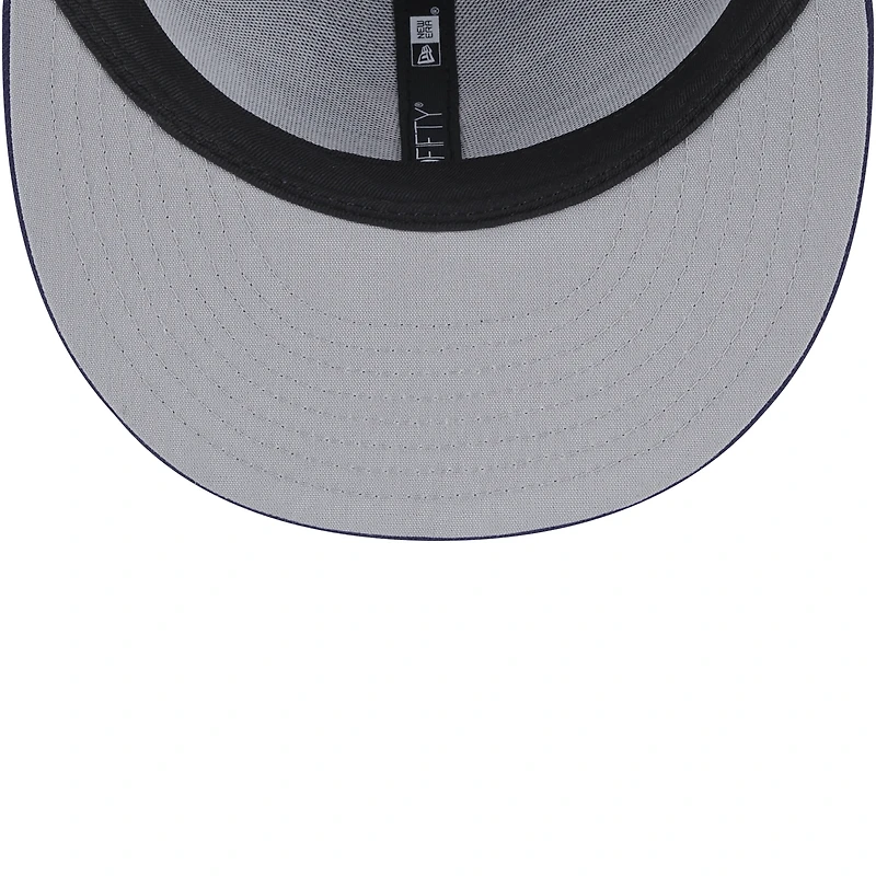 Casquette snapback 9FIFTY Trucker bleu marine pour homme de New Era Virginia Cavaliers