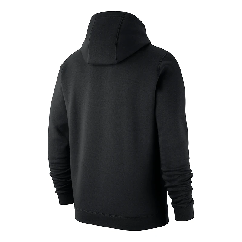 Men's Nike Black Virginia Cavaliers Primary Club Fleece Pullover Hoodie