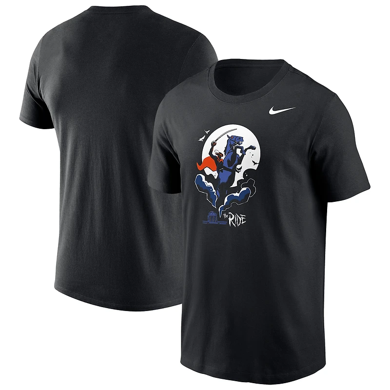 Men's Nike Black Virginia Cavaliers The Ride Horse Legend Dri-FIT T-Shirt