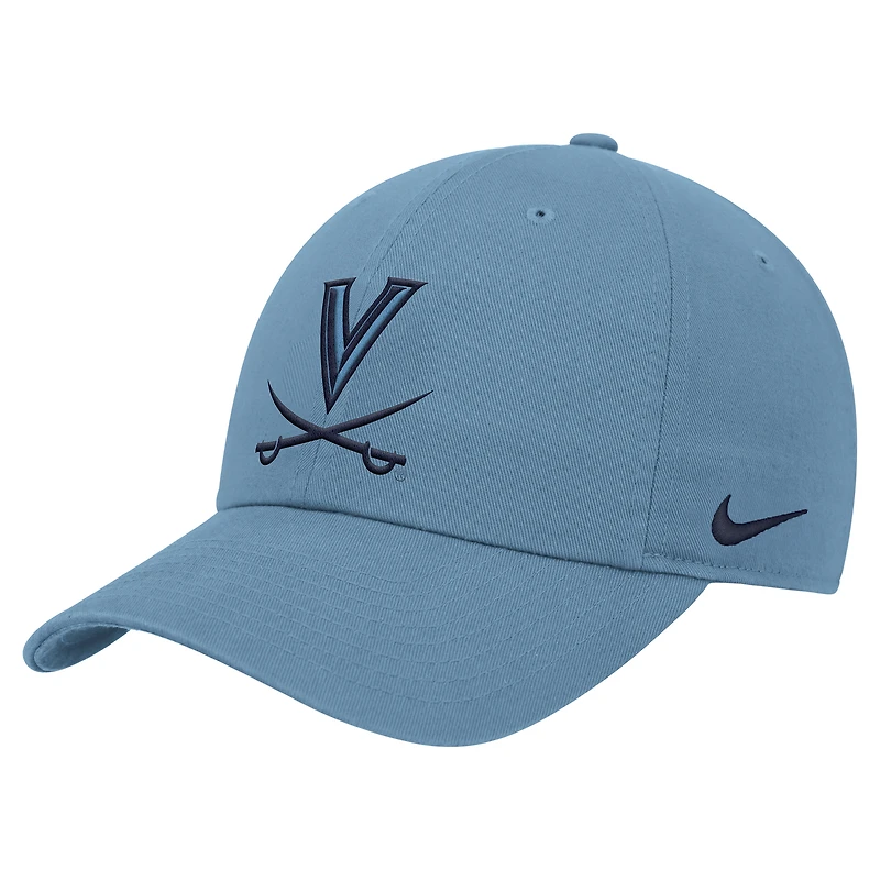 Casquette ajustable Nike bleue Virginia Cavaliers Club pour homme