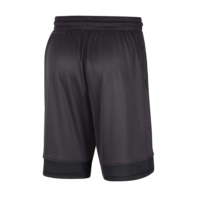 Men's Nike Charcoal Virginia Cavaliers Performance Fast Break Shorts
