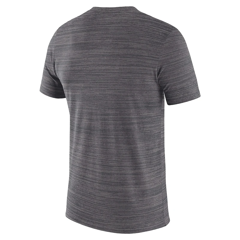 T-shirt Nike gris Virginia Cavaliers 2024 Sideline Velocity Legend Performance pour homme
