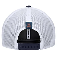 Casquette réglable Nike Navy Virginia Cavaliers 2024/25 Sideline Rise Trucker pour homme
