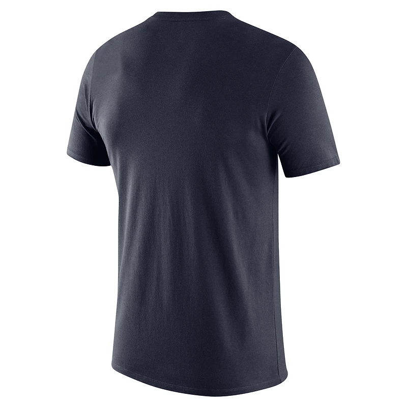 T-shirt Nike bleu marine Virginia Cavaliers 2024 Sideline Performance pour homme