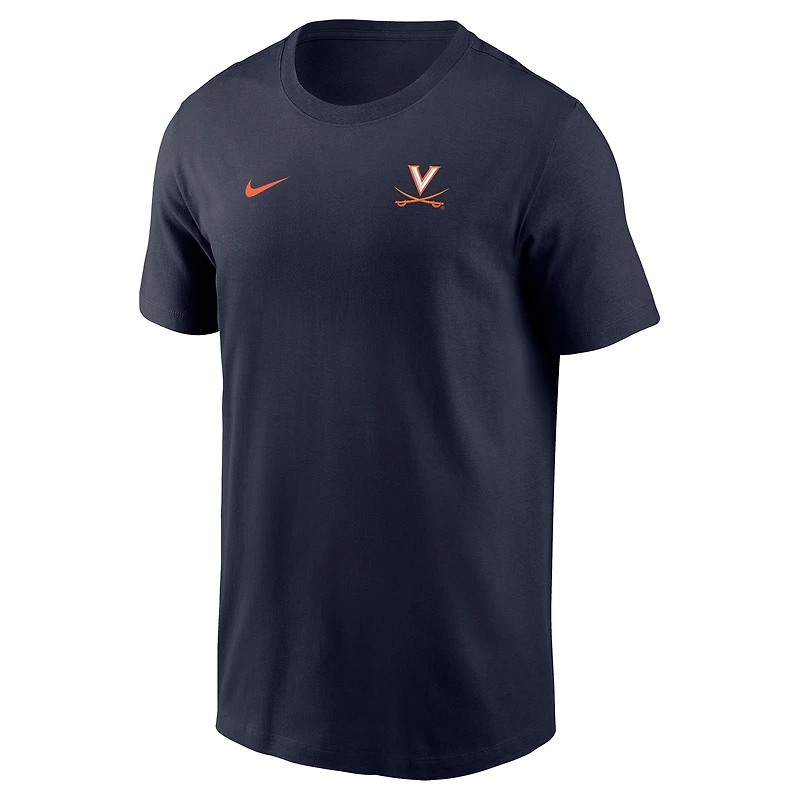 Men's Nike Navy Virginia Cavaliers 2025 Sideline Legend Performance T-Shirt