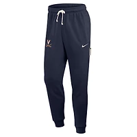 Men's Nike Navy Virginia Cavaliers 2025 Sideline Standard Issue Dri-FIT Taper Sweatpants