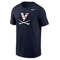 Men's Nike Navy Virginia Cavaliers Americana Sabre T-Shirt