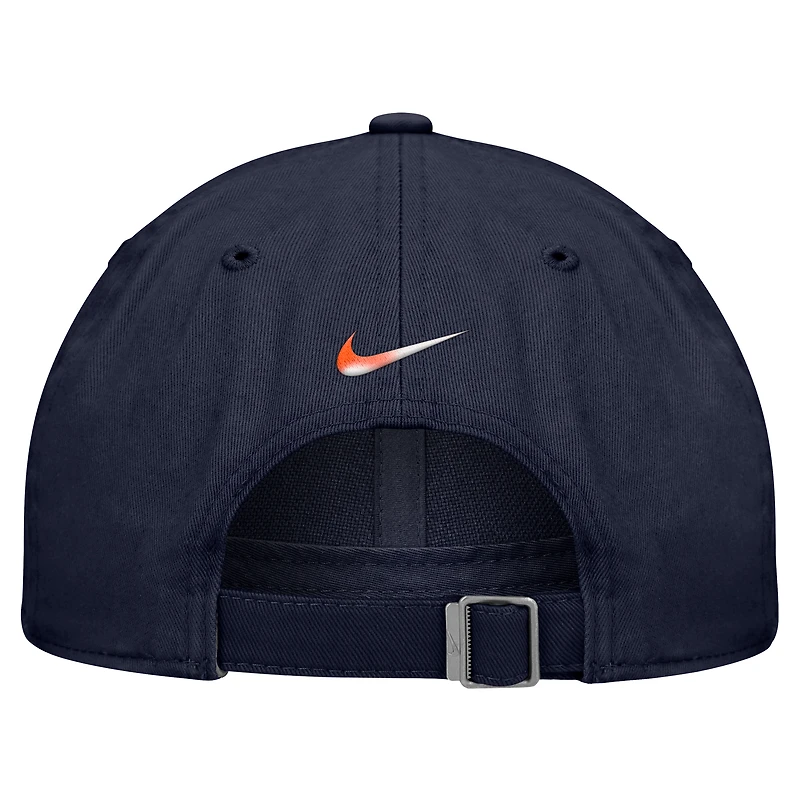 Men's Nike Navy Virginia Cavaliers Club Adjustable Hat