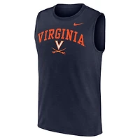 Débardeur Nike Legend Dri-FIT bleu marine pour homme, Virginia Cavaliers