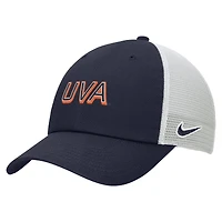 Casquette ajustable Nike Navy Virginia Cavaliers On-Field Club pour homme