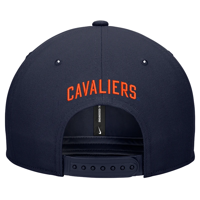 Men's Nike Navy Virginia Cavaliers Pro Snapback Hat