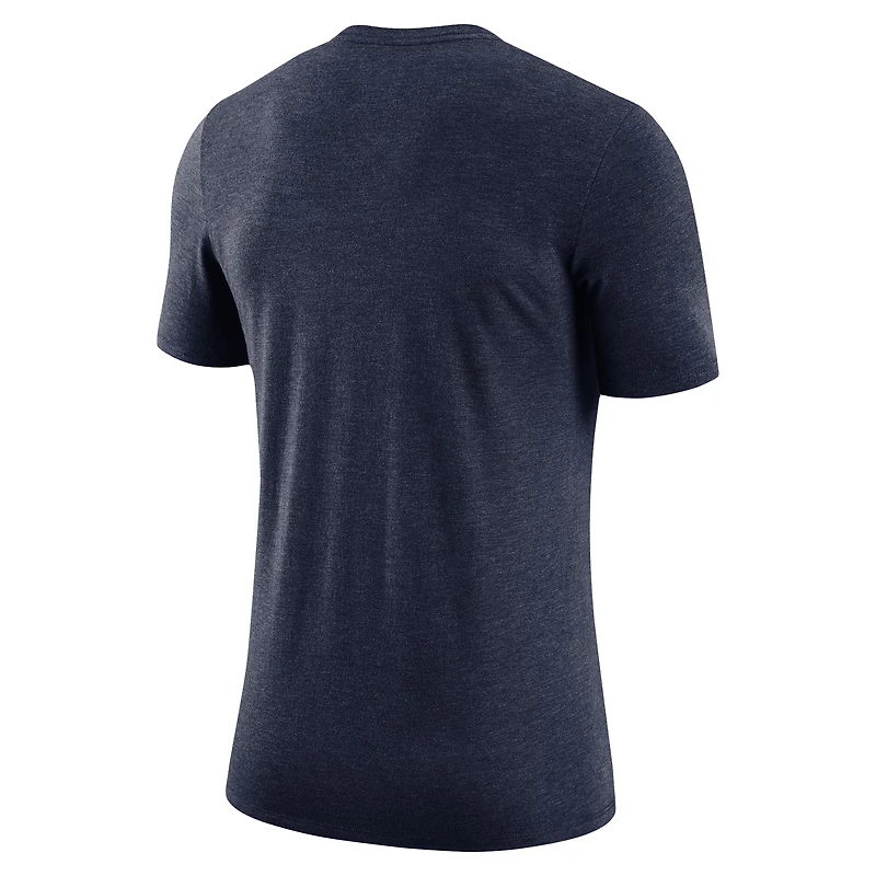 Men's Nike Navy Virginia Cavaliers Retro Tri-Blend T-Shirt