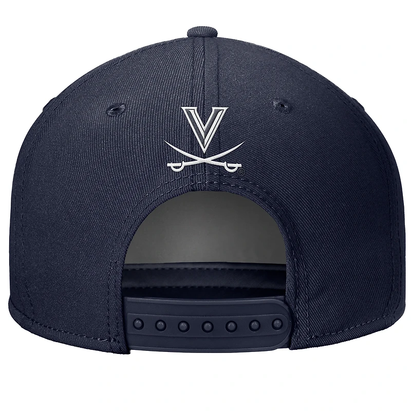Men's Nike Navy Virginia Cavaliers Rise Adjustable Hat