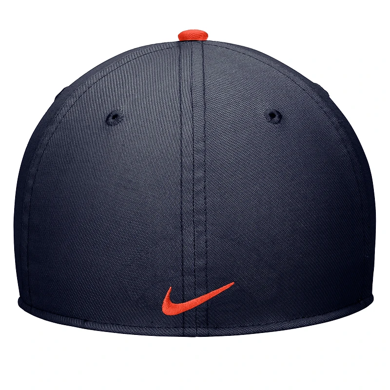 Men's Nike Navy Virginia Cavaliers Rise Performance Flex Hat