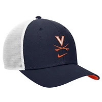 Men's Nike Navy Virginia Cavaliers Rise Trucker Dri-FIT Adjustable Hat