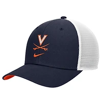 Men's Nike Navy Virginia Cavaliers Rise Trucker Dri-FIT Adjustable Hat