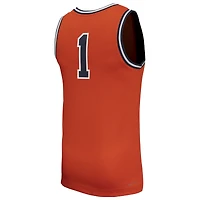 Maillot de basket-ball Nike #1 Orange Virginia Cavaliers Throwback Replica pour homme