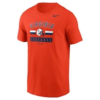 Men's Nike  Orange Virginia Cavaliers 2024 Football Fan T-Shirt