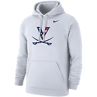 Men's Nike Virginia Cavaliers Red, White & Hoo Club Fleece Pullover Hoodie