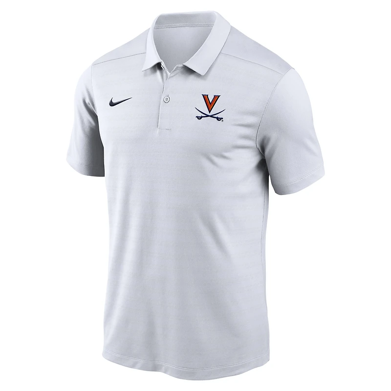 Men's Nike Navy Virginia Cavaliers 2024 Early Season Coaches Sideline Polo