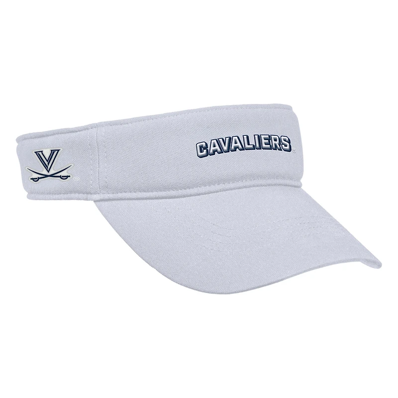 Men's Nike White Virginia Cavaliers 2025 On-Field Ace Performance Adjustable Visor